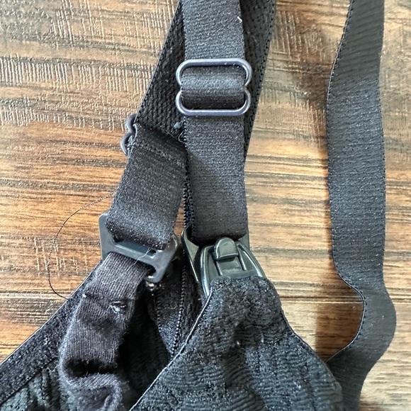 Calvin Klein Black Lace Wireless Bras: Large | Maternity/Nursing - Picture 4 of 4